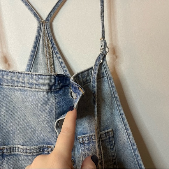Pilcro Painter Denim Overalls Anthropologie XL - Picture 5 of 11